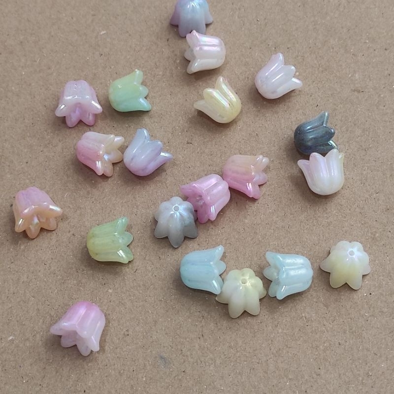 20pcs mote bunga lily of the vallley