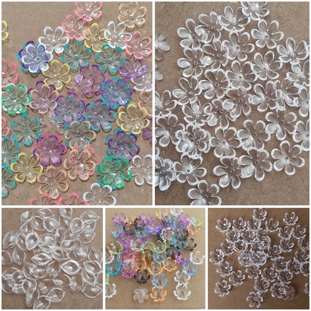 Kelopak bunga clear
