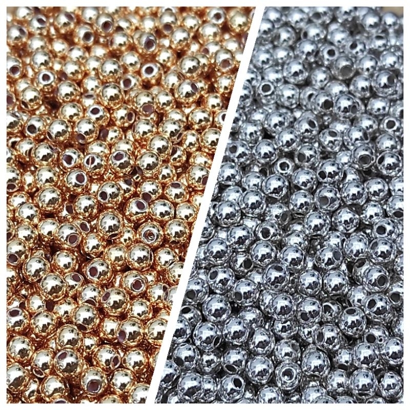 110-140pcs mutiara Jepang MGB ukuran 3 dan 4mm