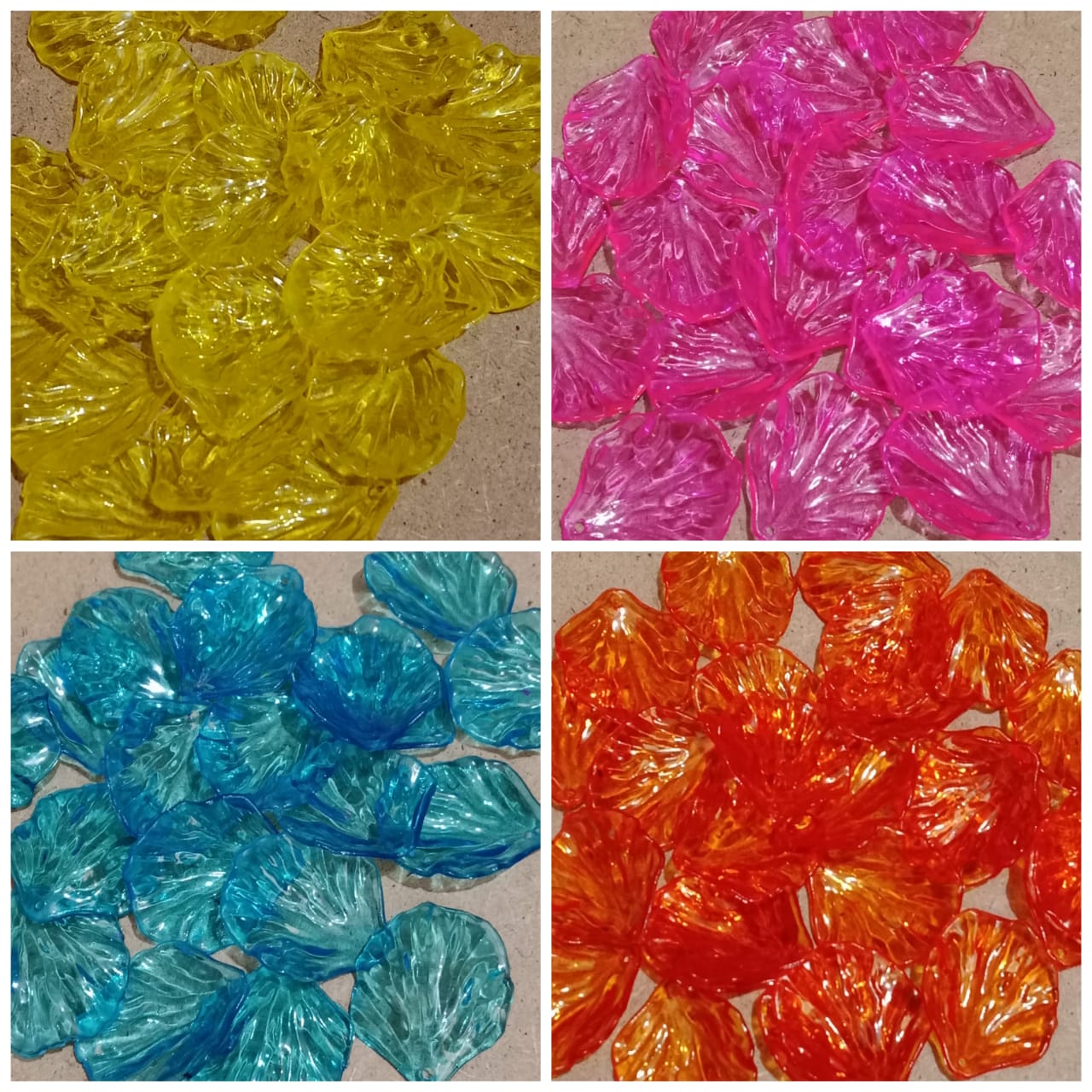 25pcs kerang tanggung bening