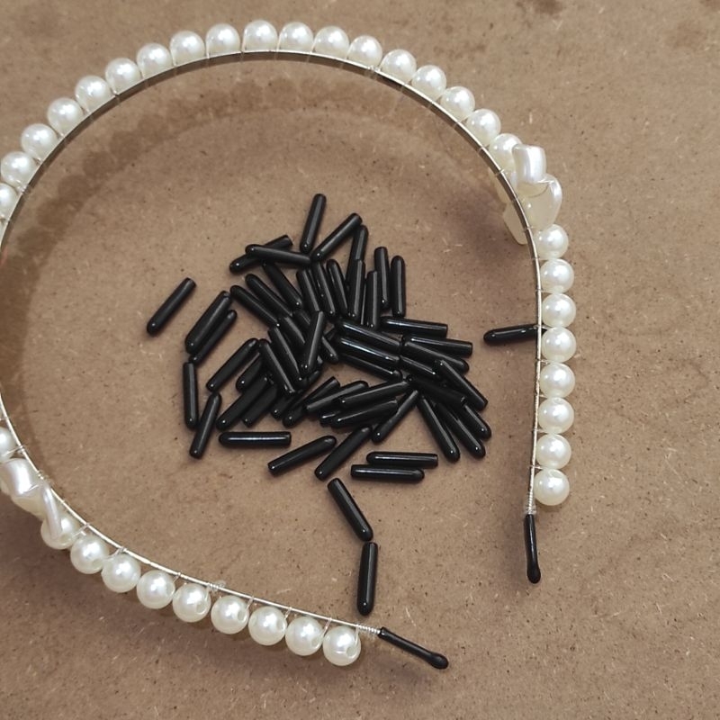 12-50pcs karet penutup bando