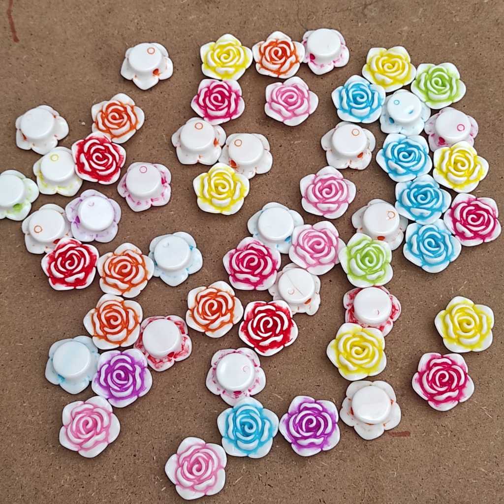 15pcs putik mawar sembur 2cm