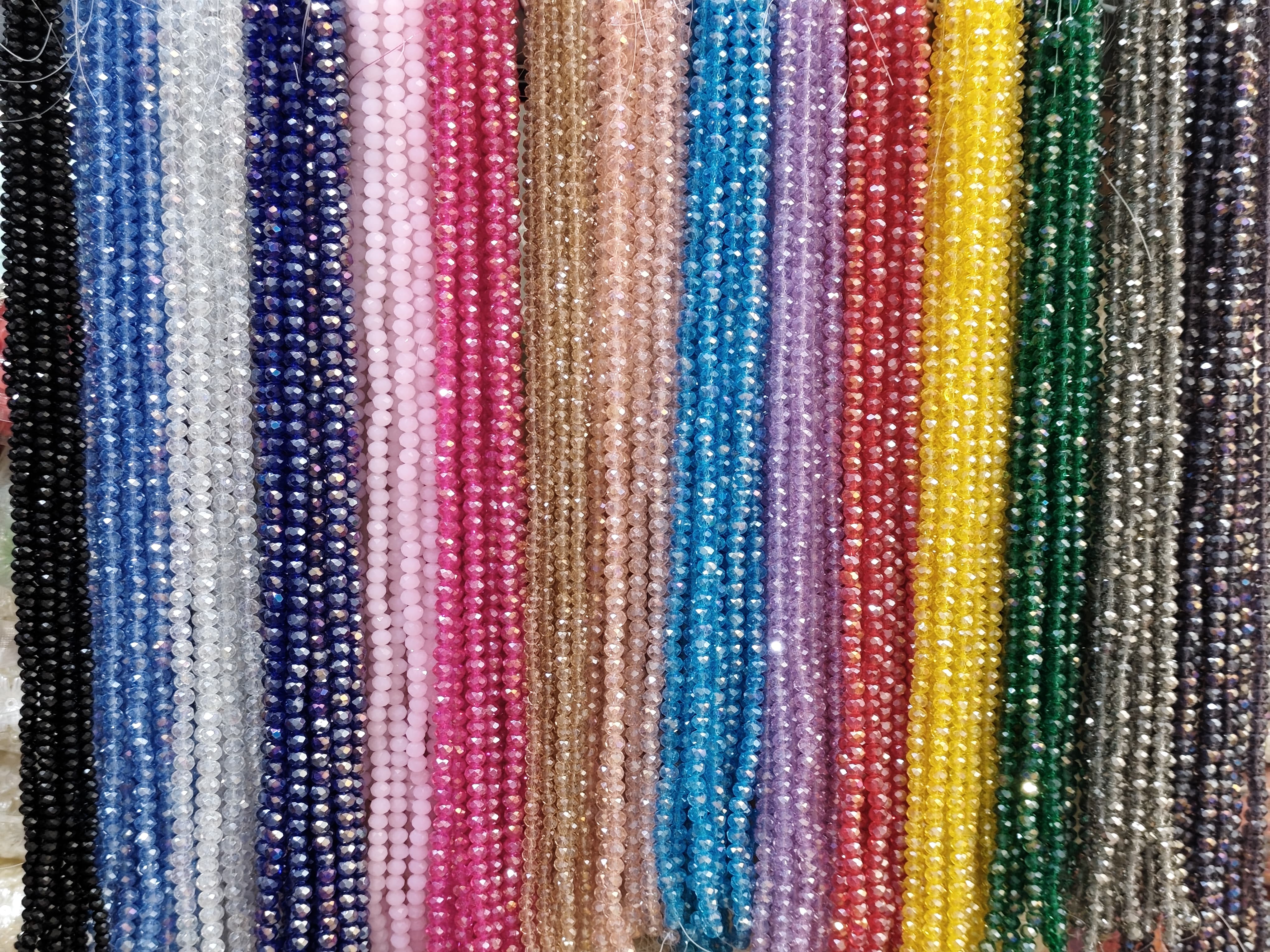 68 - 130pcs kristal ceko ukuran 4 6 dan 8