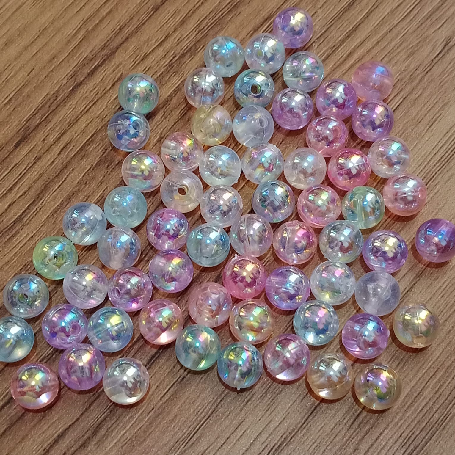 Manik-manik hologram uk 8 dan 10