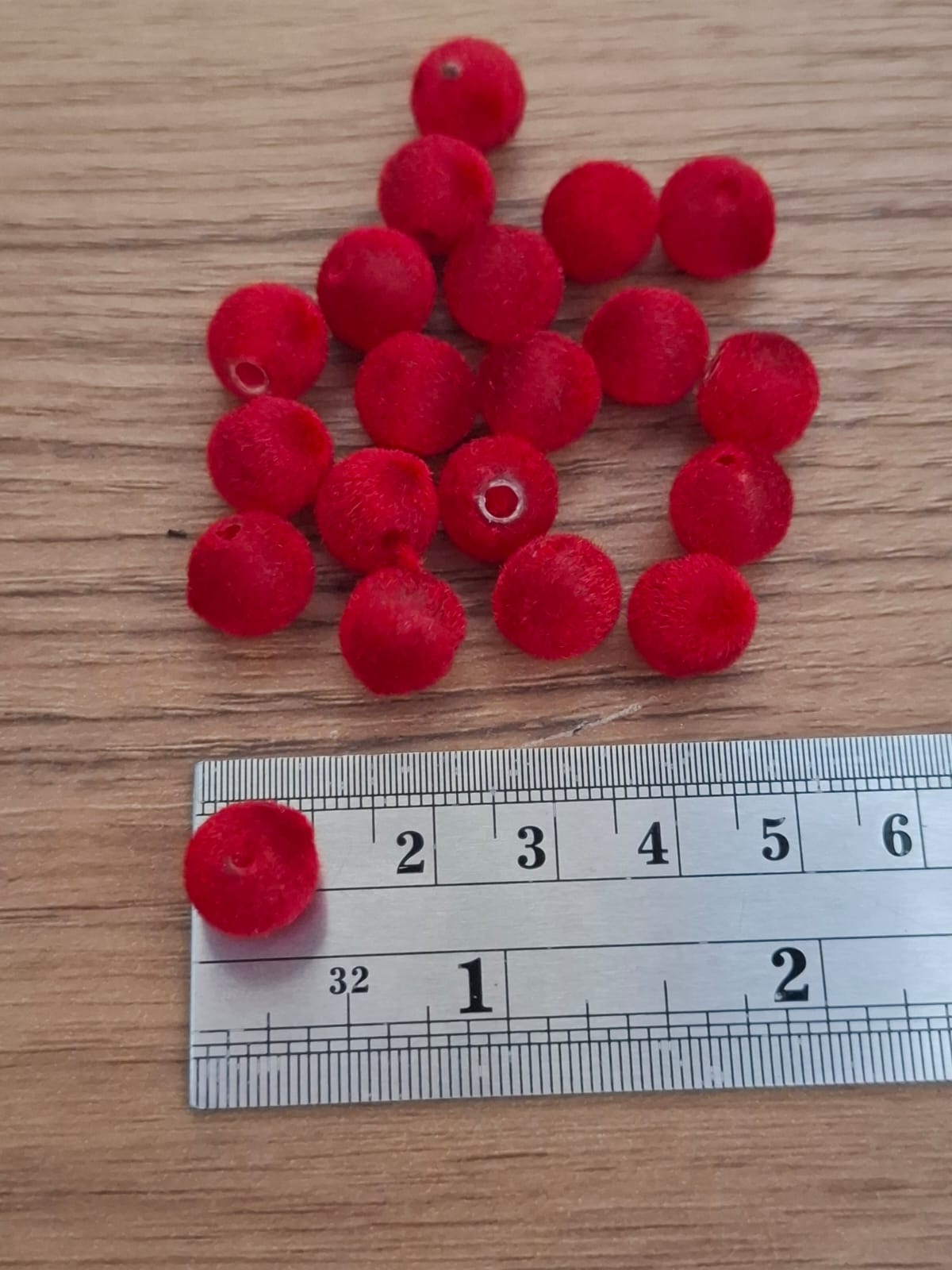 50pcs mote beludru ukuran 10