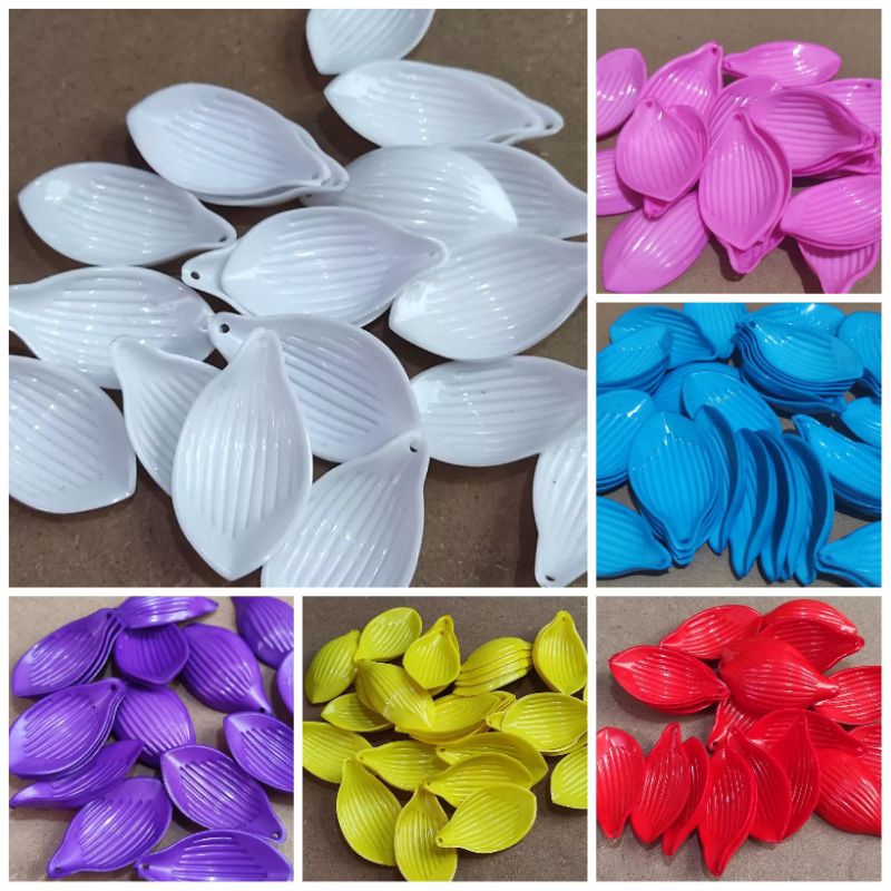 15pcs kelopak sendok besar melamin bahan kerajinan tangan