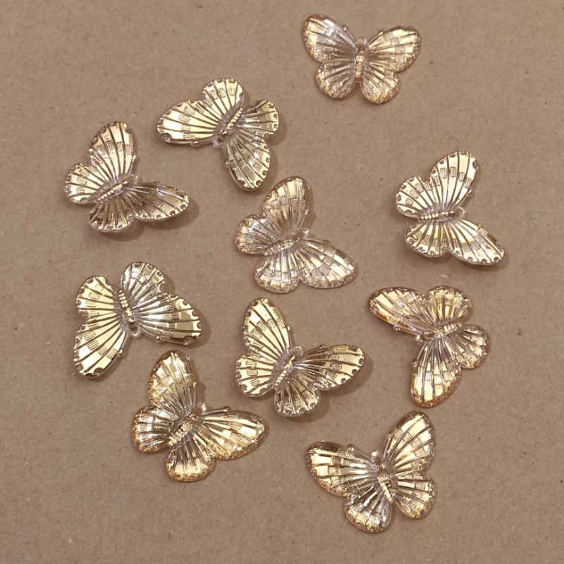 10pcs kupu-kupu besar