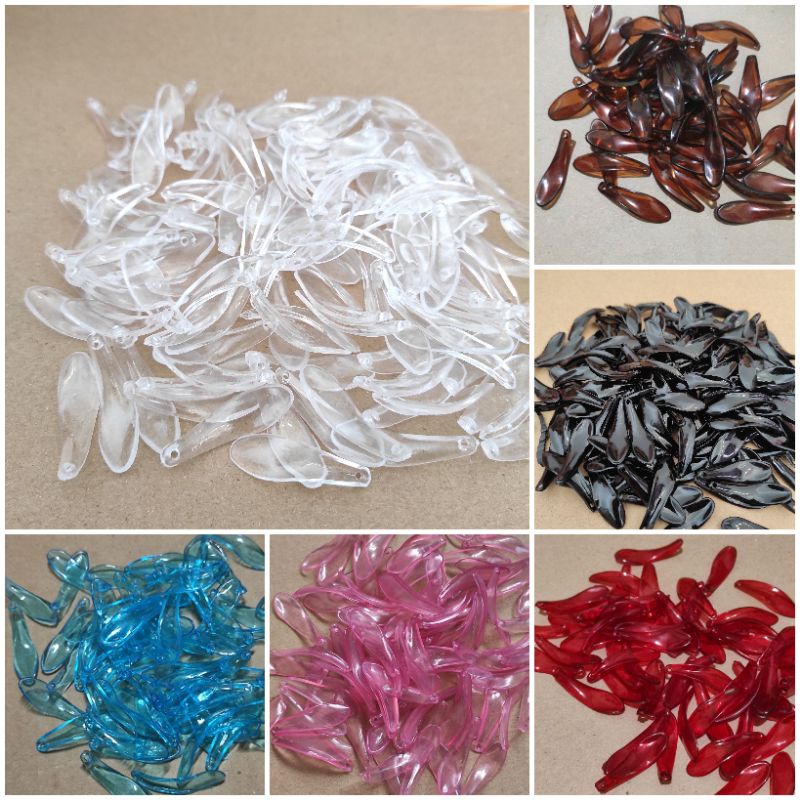 65pcs krisan bening besar