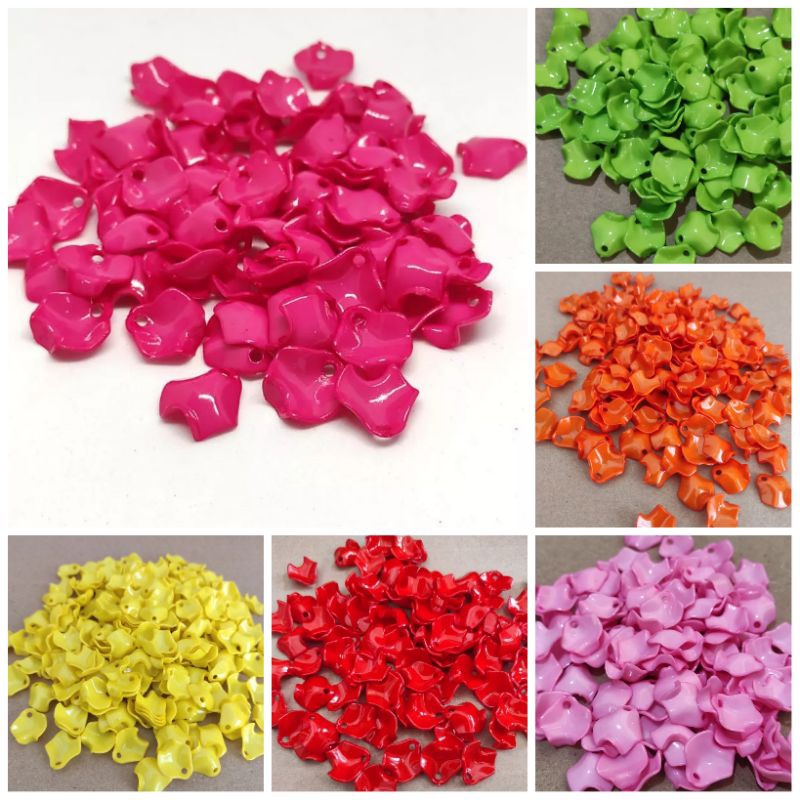 100pcs Keriting kecil melamin