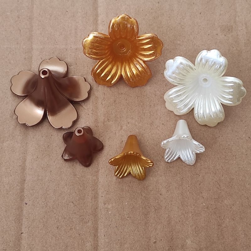 2-18pcs corong kecil, tanggung, dan jumbo mutiara