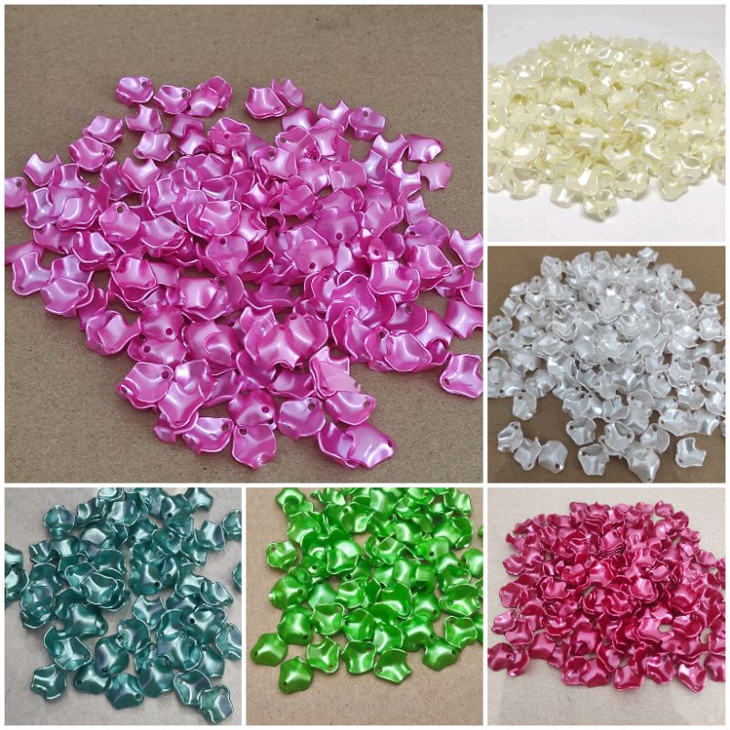 100 pcs Keriting kecil mutiara