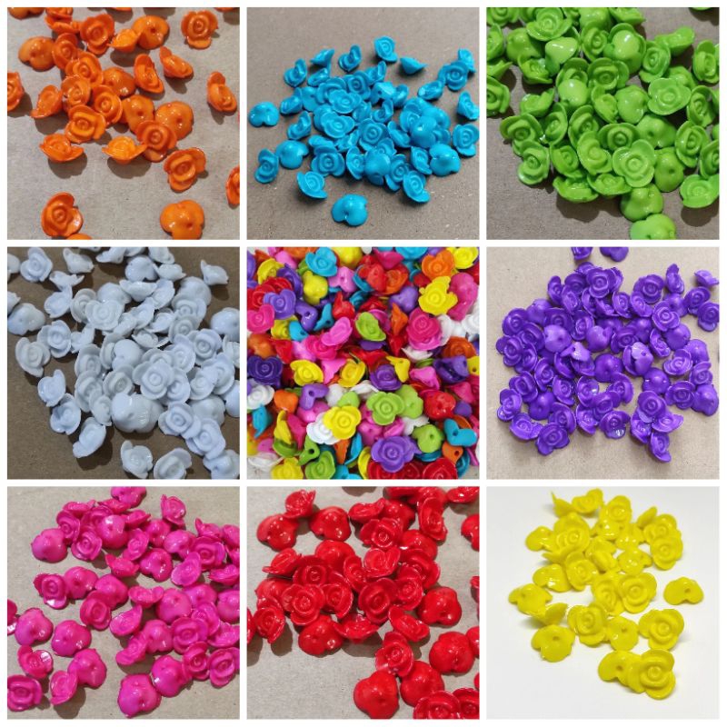 50pcs Putik mawar melamin uk 1.5cm