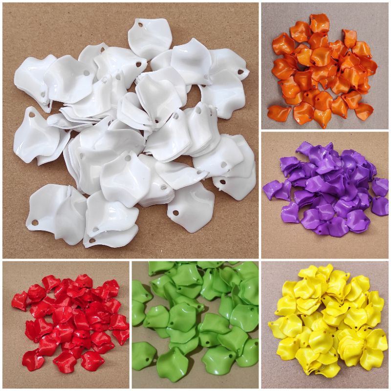 35pcs keriting tanggung melamin bahan kerajinan tangan