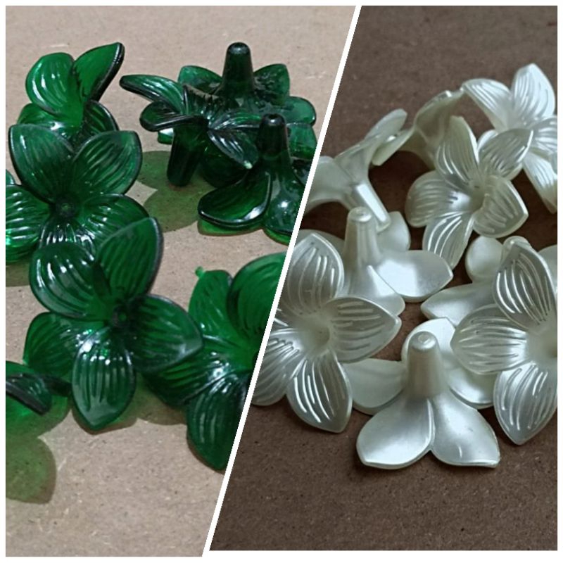 8pcs kelopak bunga corong tanggung