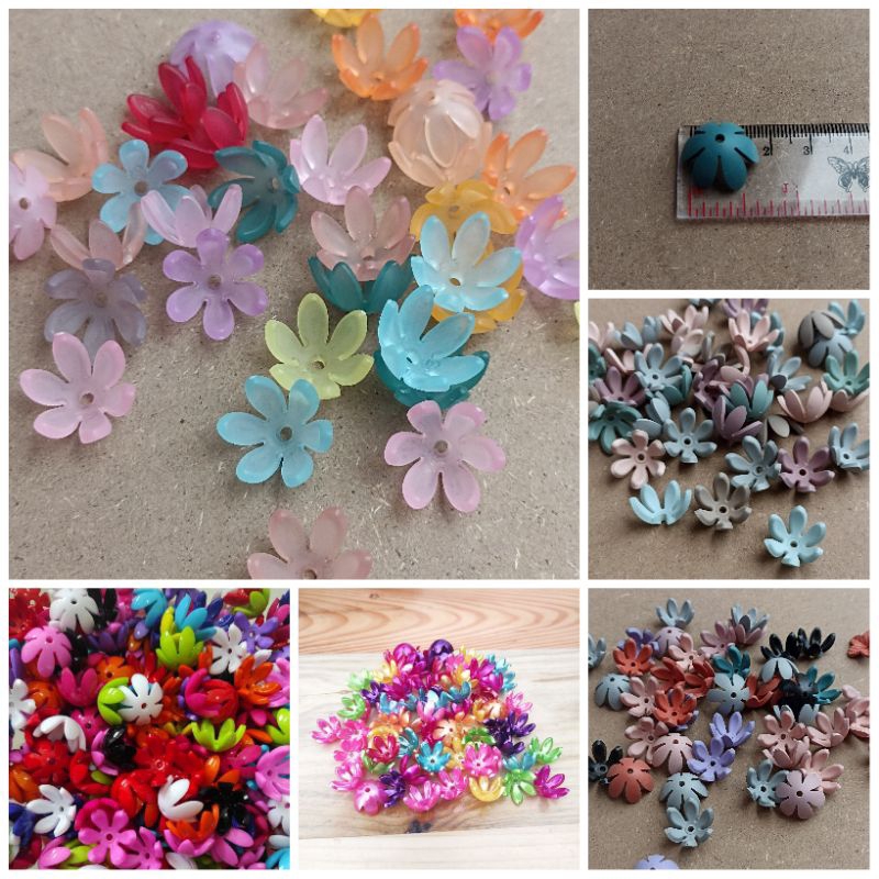 30pcs kelopak mangkok mix warna