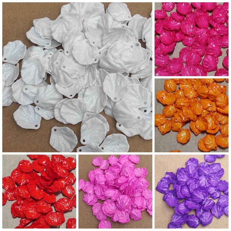 80pcs kerang kecil melamin bahan kerajinan tangan