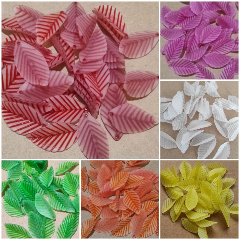 30pcs daun sirap doff kombinasi