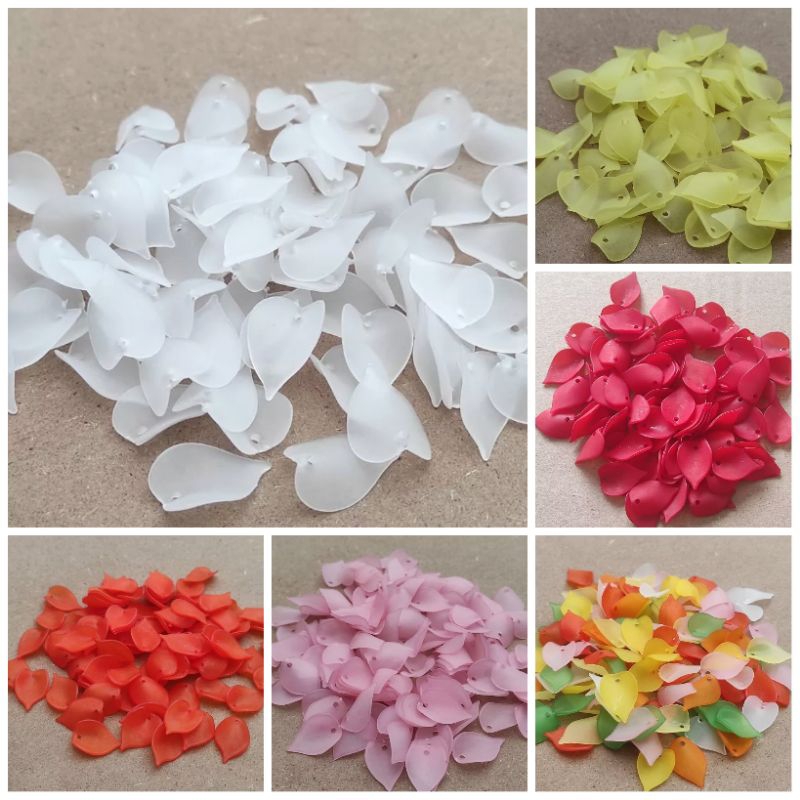 90pcs kelopak daun kuku doff