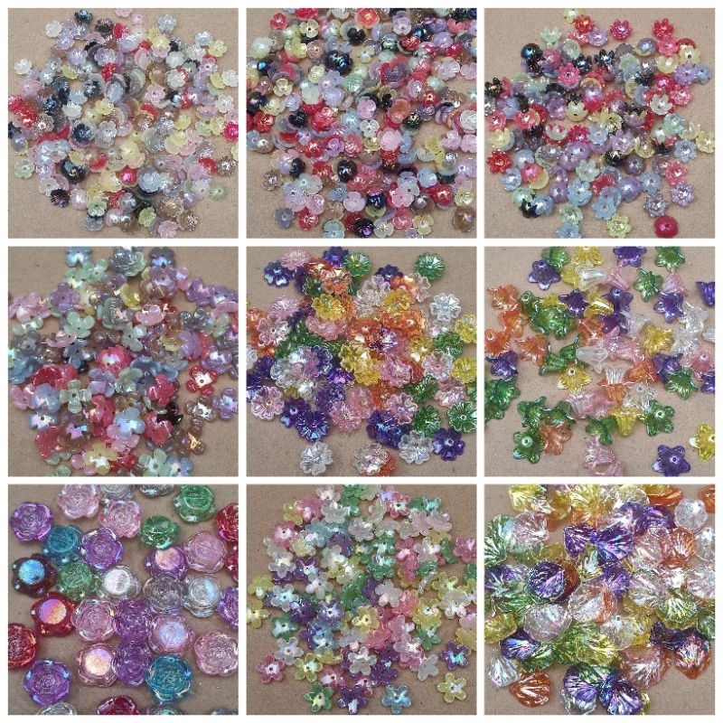 30 - 230 pcs kelopak bunga mini spesial blink blink