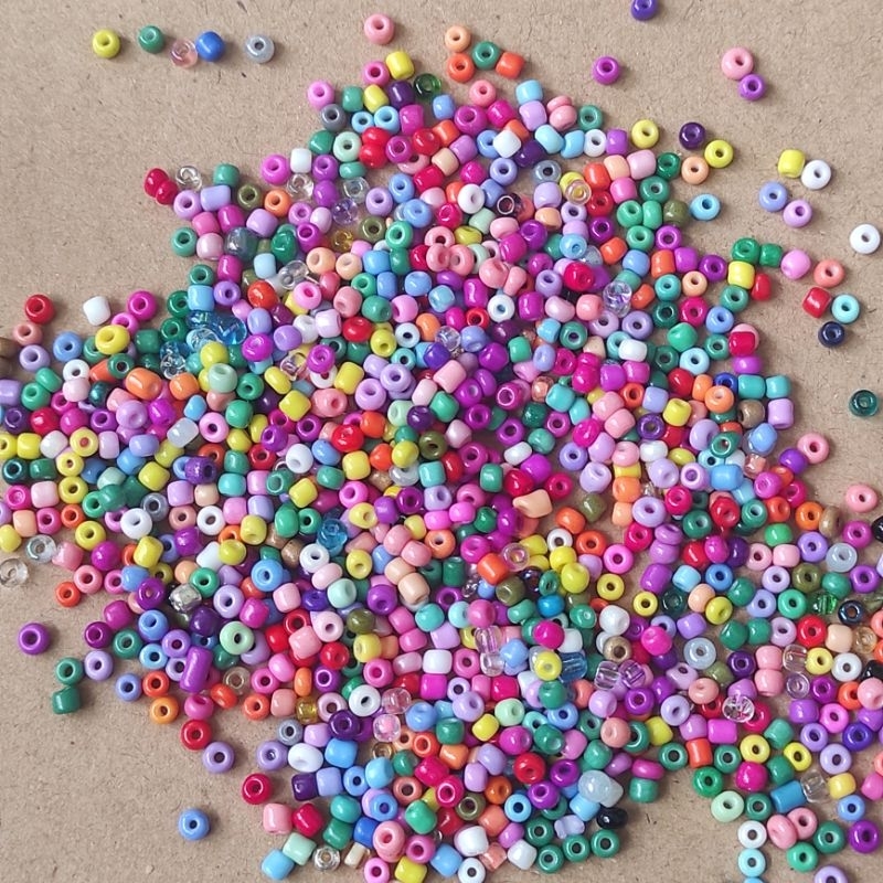 25gr manik pasir mix warna