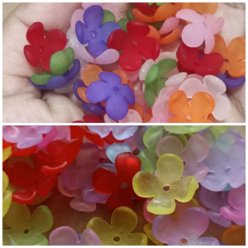 55pcs kelopak bunga 4 doff