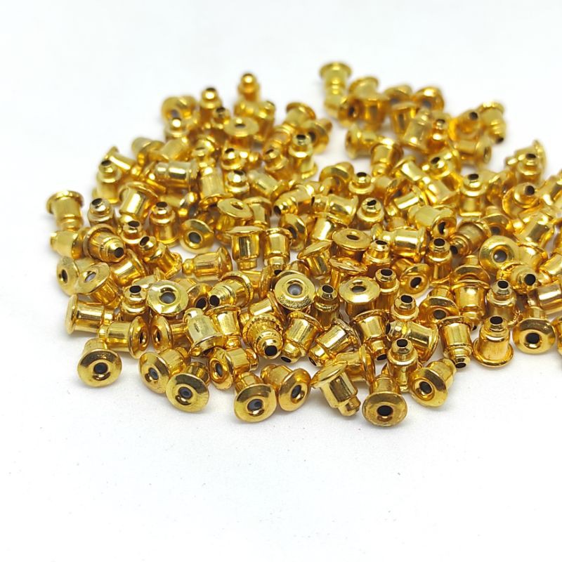 36pcs (18pasang) penahan anting tusuk bahan aksesoris