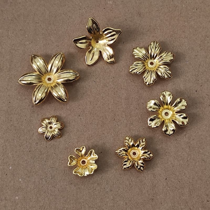 15 - 70pcs kelopak ceper seri gold