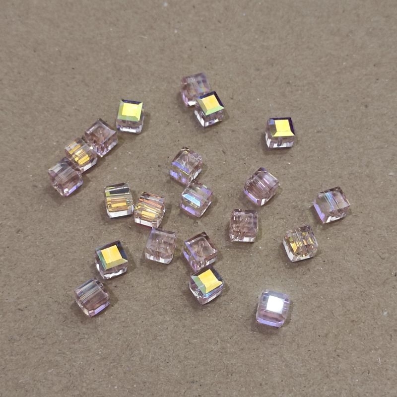 10pcs kristal kotak grade super A