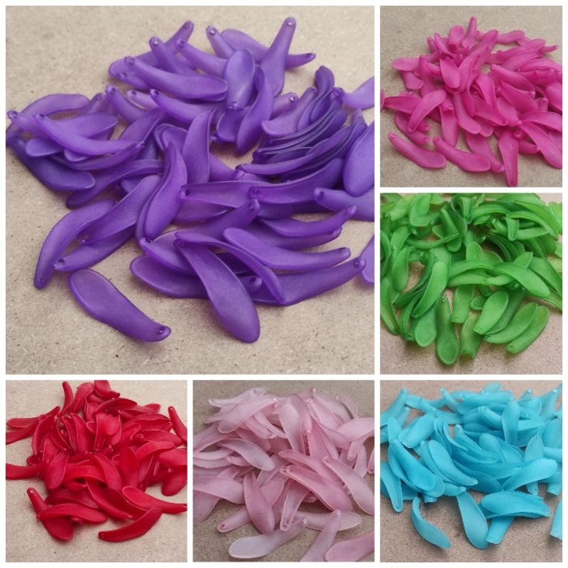 65pcs bahan craft krisan doff