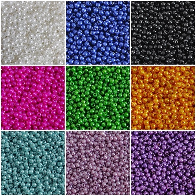 25gr manik manik mutiara ringan ukuran 4mm