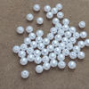 110-288pcs mutiara ringan super warna putih uk 6&8mm