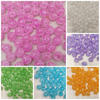 45pcs - 200pcs mote motif kaca retak uk 6 8 dan 10mm