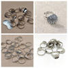 10pcs cincin polos bahan aksesoris