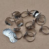 1pcs cincin sarangan import polos bahan aksesoris
