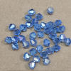 30pcs kristal kerucut lancip ukuran 8mm