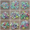 14pcs - 70pcs Mote Aplikasi pastel ab mix warna