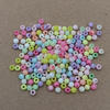 22pcs - 100pcs Mote aplikasi pastel mix warna