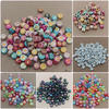 75pcs - 170pcs Mote aplikasi huruf mix warna