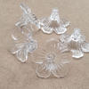 5pcs kelopak corong besar clear