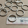 20pcs ring ukuran 2.5cm bahan tas