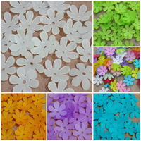 40pcs manik kelopak bunga 6 doff uk diameter 2cm