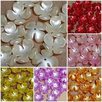 18pcs manik kelopak bunga 4 uk2.5cm