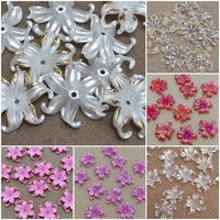 9pcs kelopak bunga kenanga list gold ab dan glossy