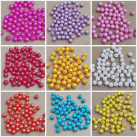 50pcs mote mutiara ringan uk 10mm