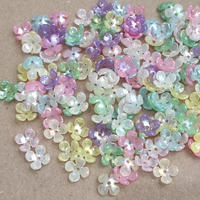 140pcs mote bunga 4 mini pastel ab