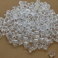 22pcs manik kotak putih bening uk 12