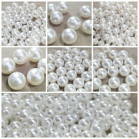 6-275pcs  mutiara ringan super abs ukuran 6-20mm