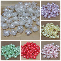 67pcs kelopak bunga 4 mutiara kecil