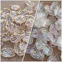 45 - 60pcs kerang kecil kecil mutiara list gold dan ab