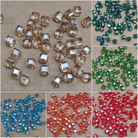 10pcs kristal kotak uk 10mm dan 12mm